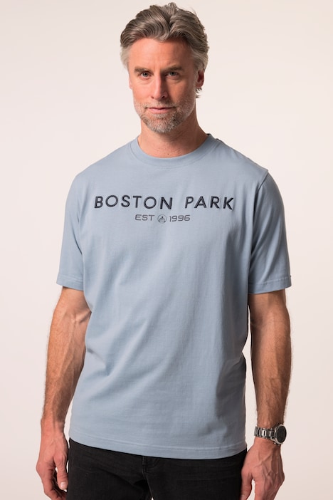 Boston Park T-shirt, korte mouw, klein borduursel, tot 84/86