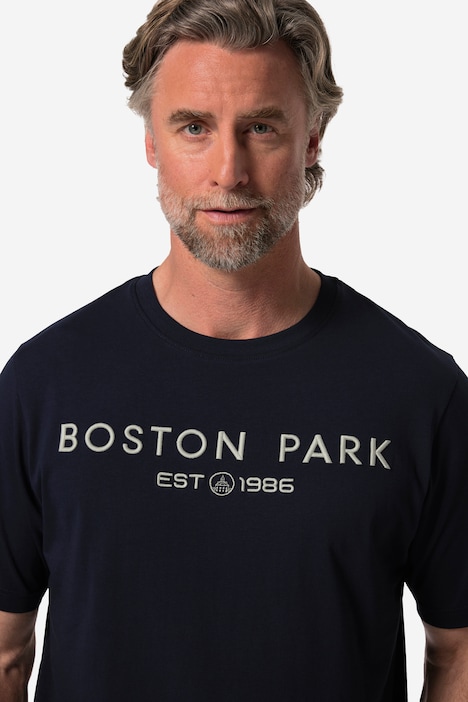 Boston Park T-Shirt, Halbarm, kleiner Stick, bis 84/86