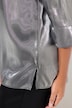 Bluse, A-Linie, Zierfalten, V-Ausschnitt, 3/4-Arm