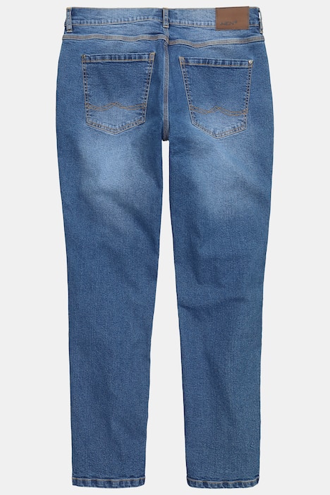 Men+ jeans, 5-pocket, tapered loose fit, tot mt. 36/72