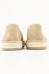 Leren espadrilles, lams-suède, wijdte H