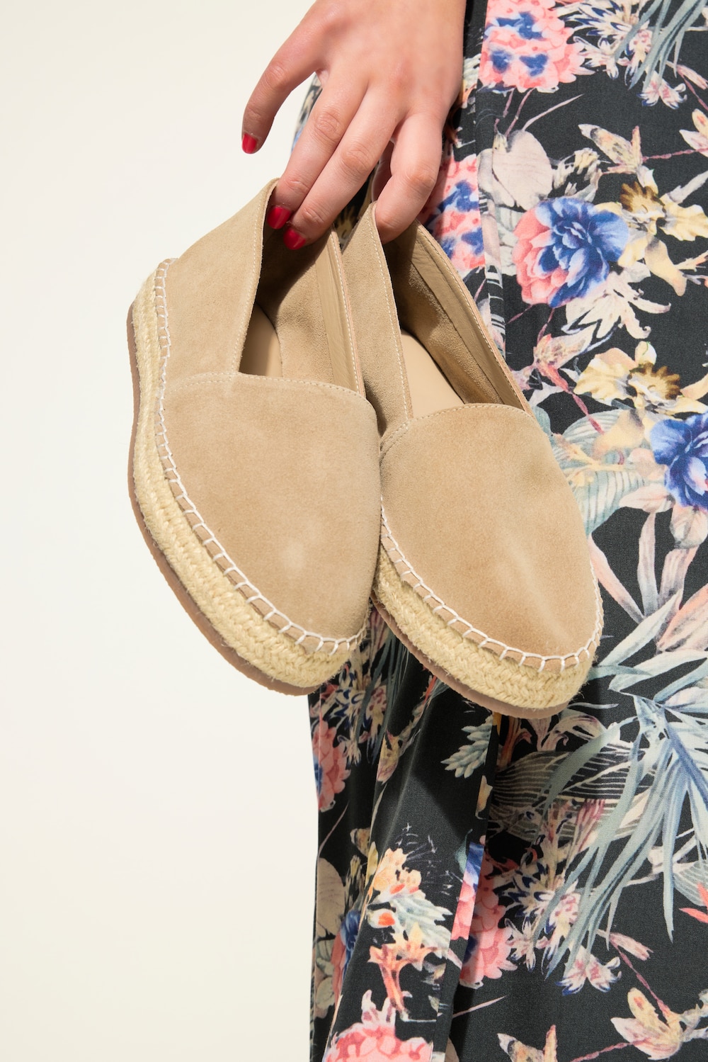 Leder-Espadrilles, Damen, braun, Größe: 39, Leder, Studio Untold