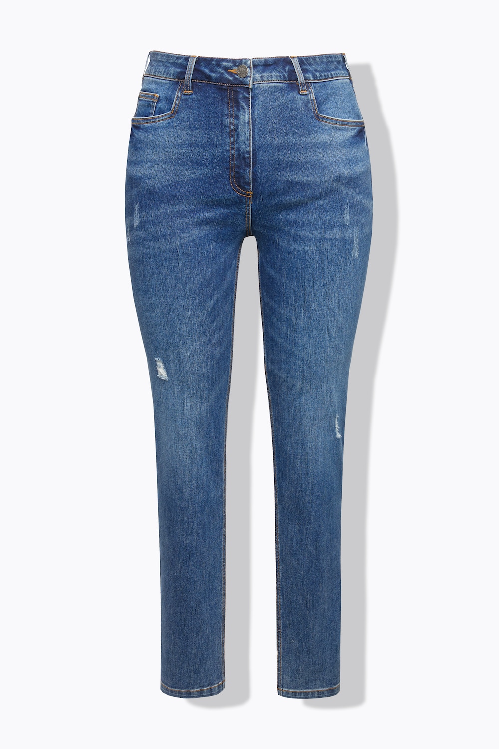 Stora storlekar Jeans Sarah, Dam, blå, storlek: 60, Bomull/Polyester, Ulla Popken