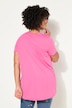 Half-Sleeve V-Neck LOVE Inscription T-Shirt