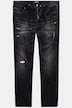 Men+ instap-jeans, Buik-Fit, Straight Fit, 5-pocket, tot 36/72