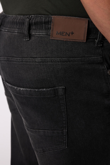 Men+ instap-jeans, Buik-Fit, Straight Fit, 5-pocket, tot 36/72