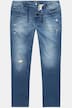 Men+ instap-jeans, Buik-Fit, Straight Fit, 5-pocket, tot 36/72