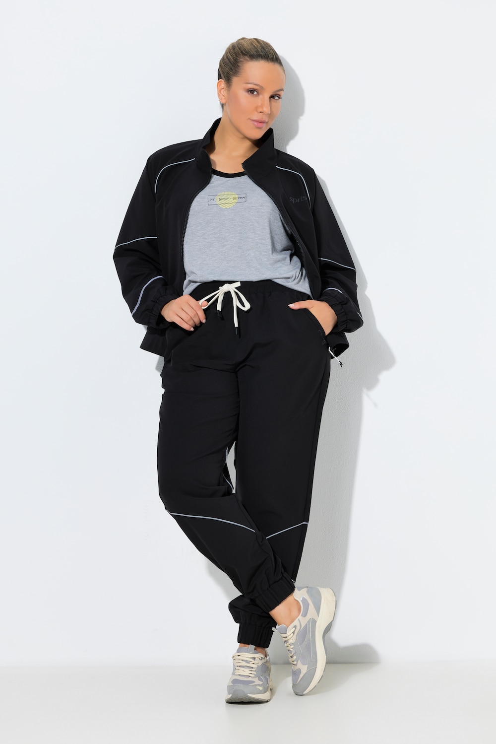 Funktionelle træningsbukser, vandafvisende, relekser