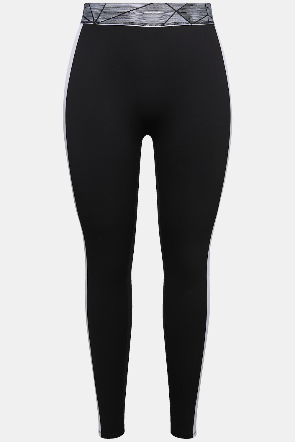 Stora storlekar Leggings, Dam, svart, storlek: 42/44, Polyester/Elastan, Ulla Popken