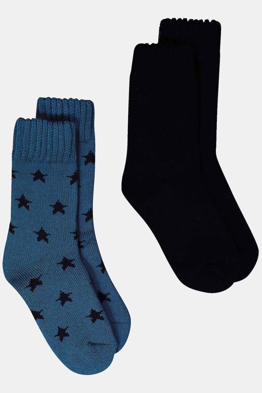 Große Größen Kuschelsocken, Damen, blau, Größe: 39-42, Synthetische Fasern/Polyester, Ulla Popken