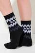 Socken, 2er-Pack, Norwegermuster, Biobaumwolle