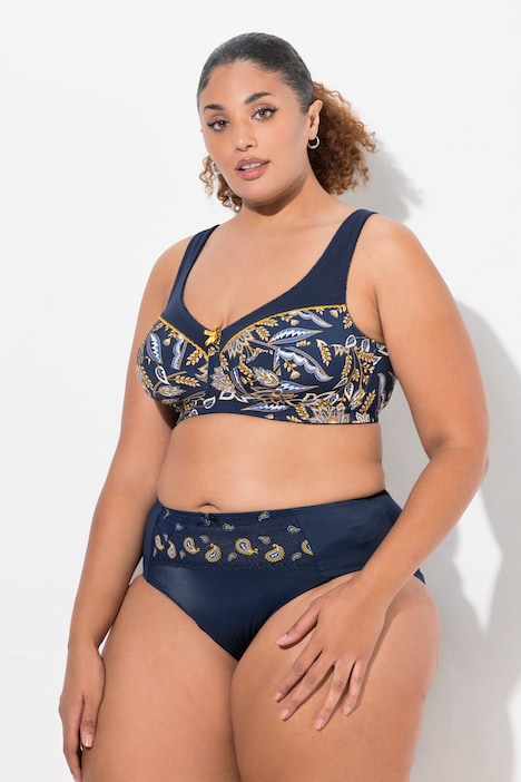 Winter Floral Underwire-Free Relief Bra