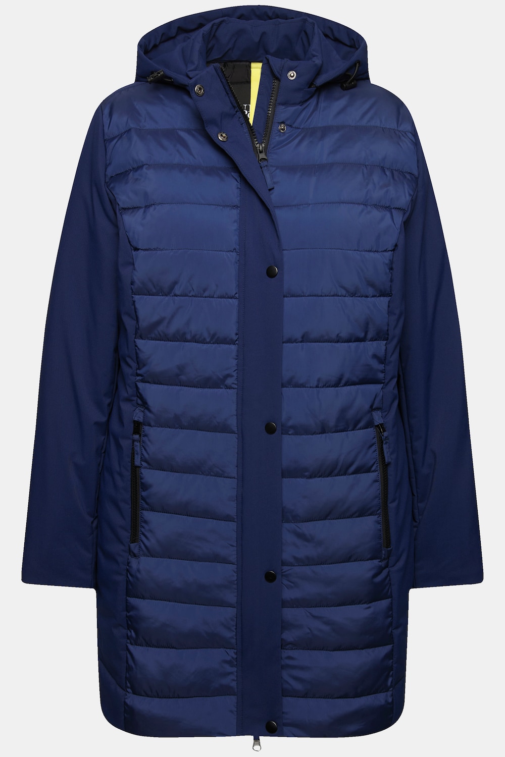 Stora storlekar HYPRAR Hybridjacka, Dam, blå, storlek: 46/48, Polyester, Ulla Popken