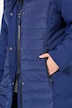 HYPRAR hybridjakke, høj krave, hætte, quiltet/softshell