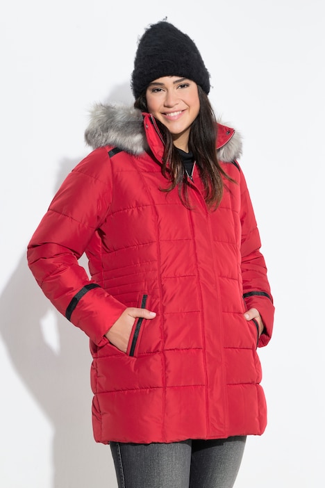 HYPRAR Funktions-Steppjacke, wasserabweisend, Kapuze