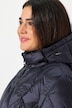 HYPRAR Steppjacke, Kapuze, 2-Wege-Zipper, Zipptaschen