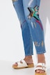 Comfortable Patched 5-Pocket Boyfriend Jeans