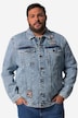 John F. Gee jeansjakke, fløjlskrave, 4 lommer, op til str. 8XL