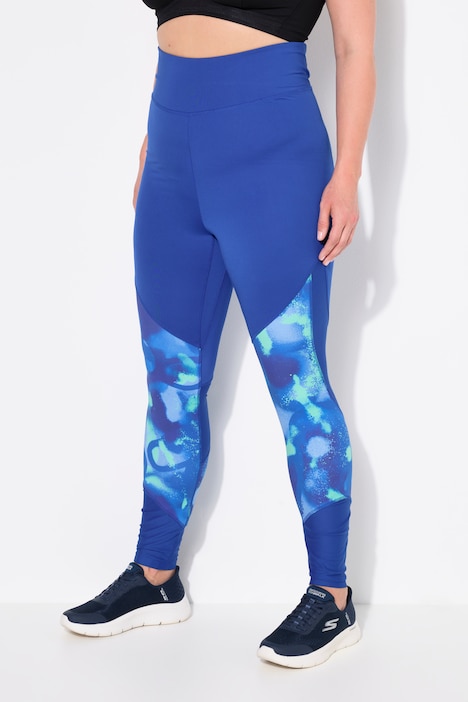 Sportlegging, sneldrogend, hoge taille, ritszak