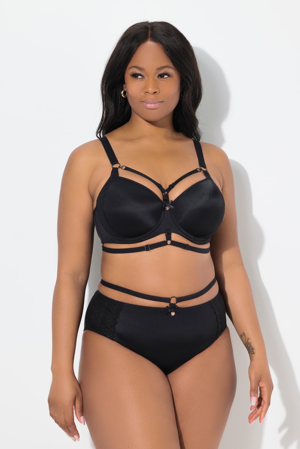 Große Größen TRUYOU Bügel-BH, Damen, schwarz, Größe: 95C, Synthetische Fasern/Elasthan, Ulla Popken