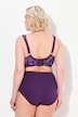 Soutien-gorge microfibre, fleurs, sans armatures, bonnet C-E