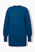 Pullover, flosset kant, høj krave, lange ærmer