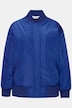 Bomberjacke, oversized, Collegekragen, Langarm
