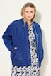 Bomberjacke, oversized, Collegekragen, Langarm