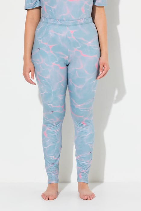 Wave Print Ski Leggings