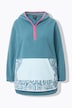 Floral Detail Fleece Hoodie