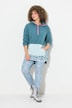 Floral Detail Fleece Hoodie