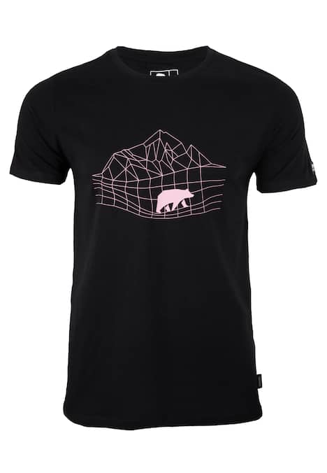 T-Shirt mit Polygonraster