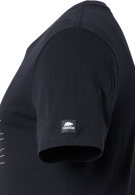 T-Shirt mit Polygonraster