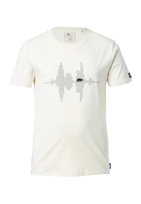 T-Shirt mit Audiowelle