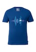 T-Shirt mit Audiowelle