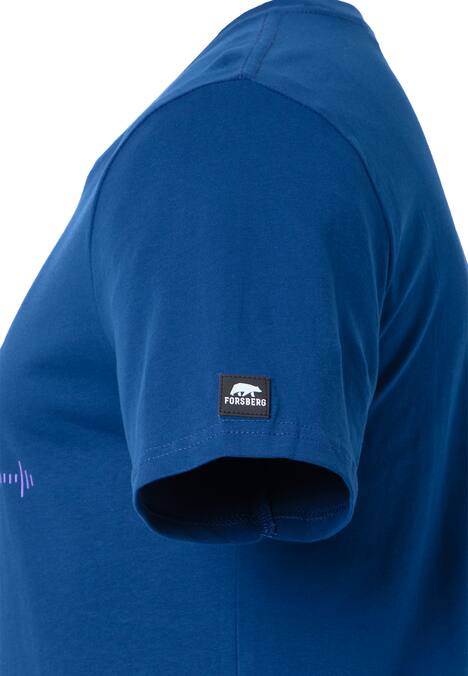 T-Shirt mit Audiowelle