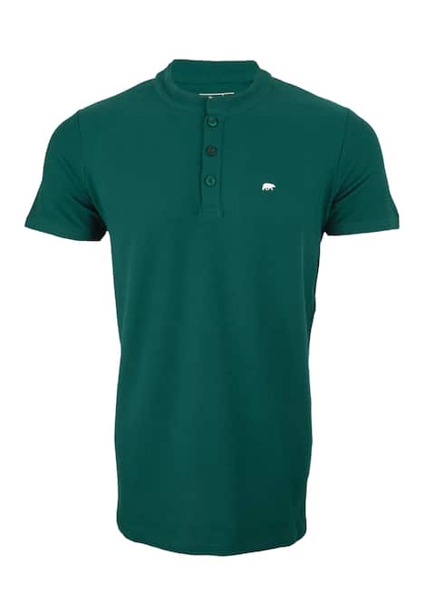 Poloshirt mit Stehkragen