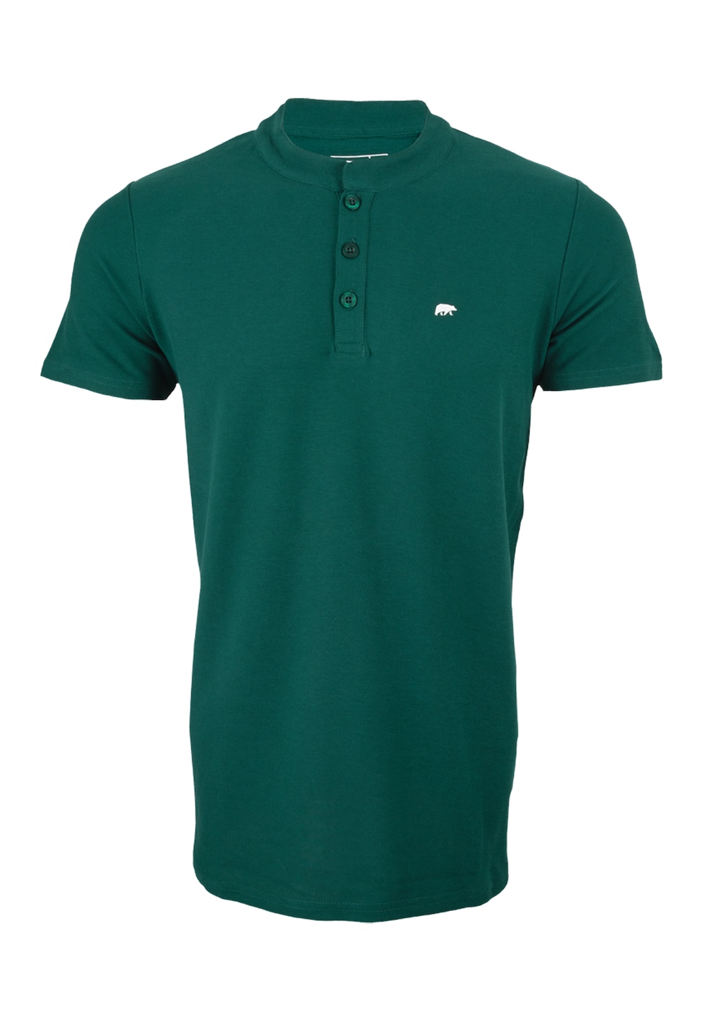 Poloshirt mit Stehkragen