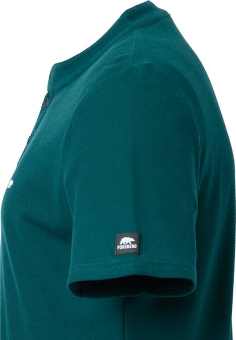 Poloshirt mit Stehkragen