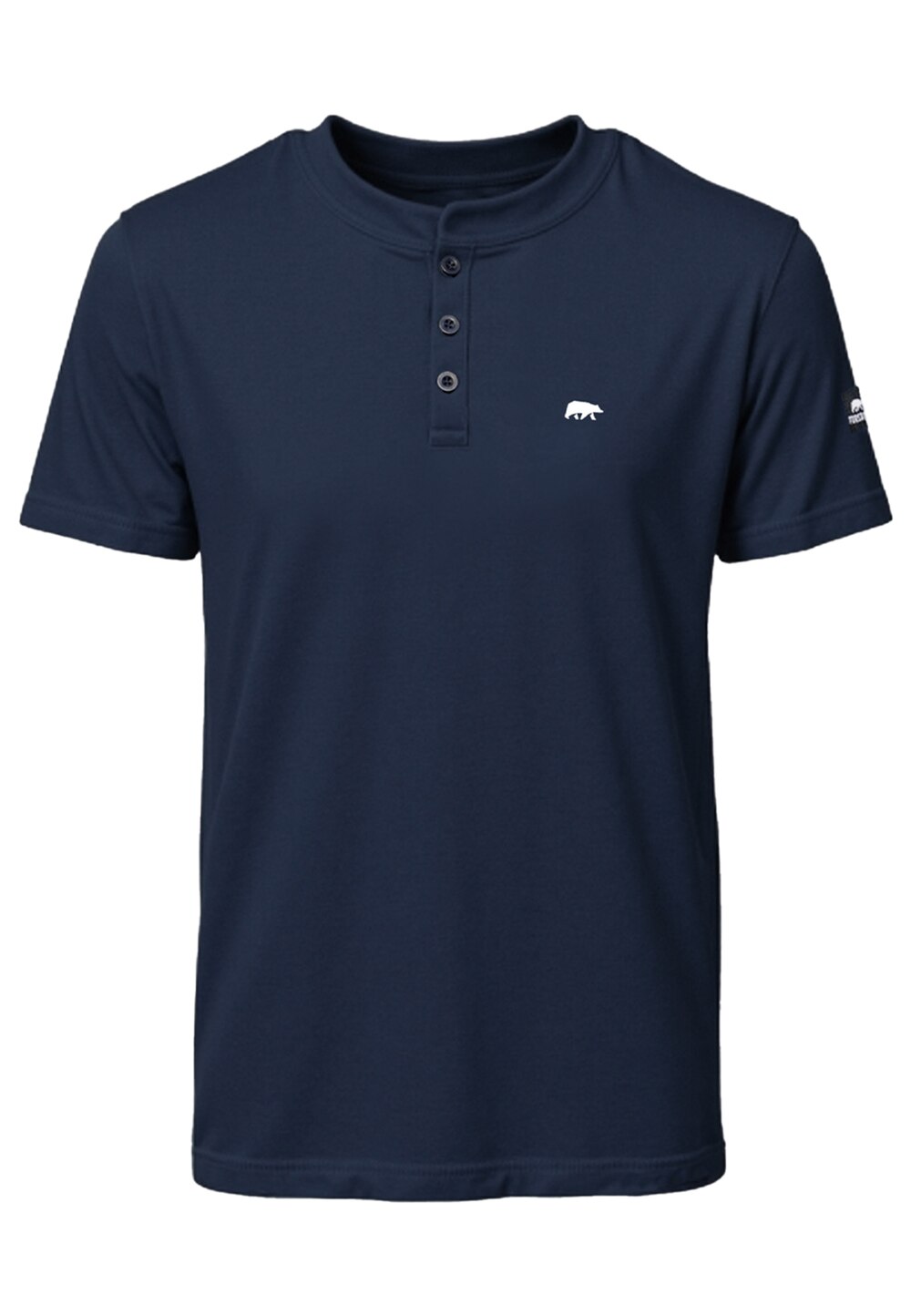 Poloshirt mit Stehkragen