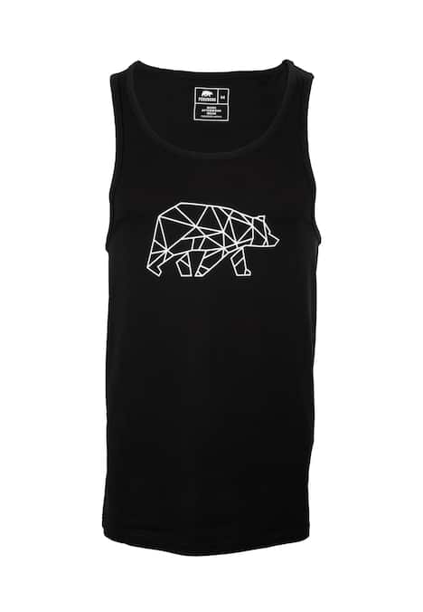 Tanktop mit großem Brustlogo