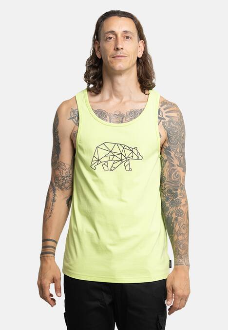 Tanktop mit großem Brustlogo