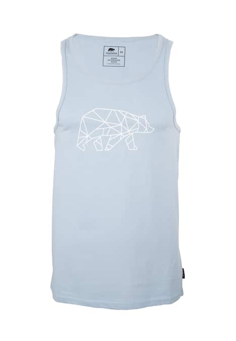 Tanktop mit großem Brustlogo