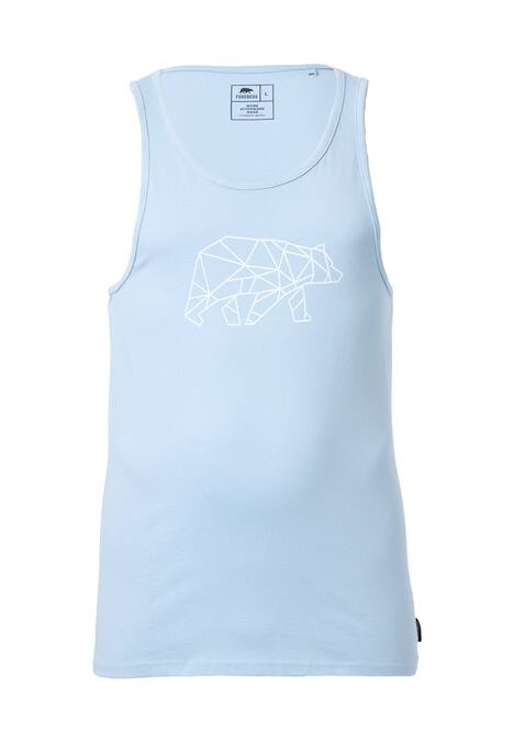 Tanktop mit großem Brustlogo