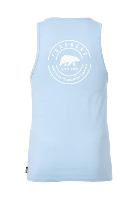 Tanktop mit Logo auf Brust und Rücken