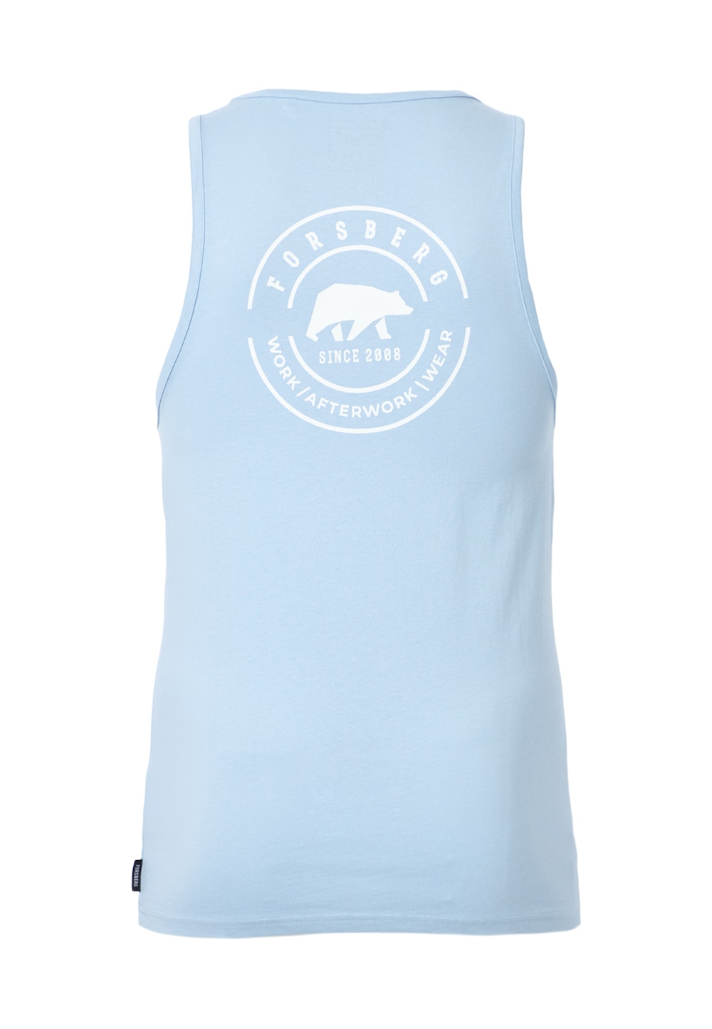 Tanktop mit Logo auf Brust und Rücken