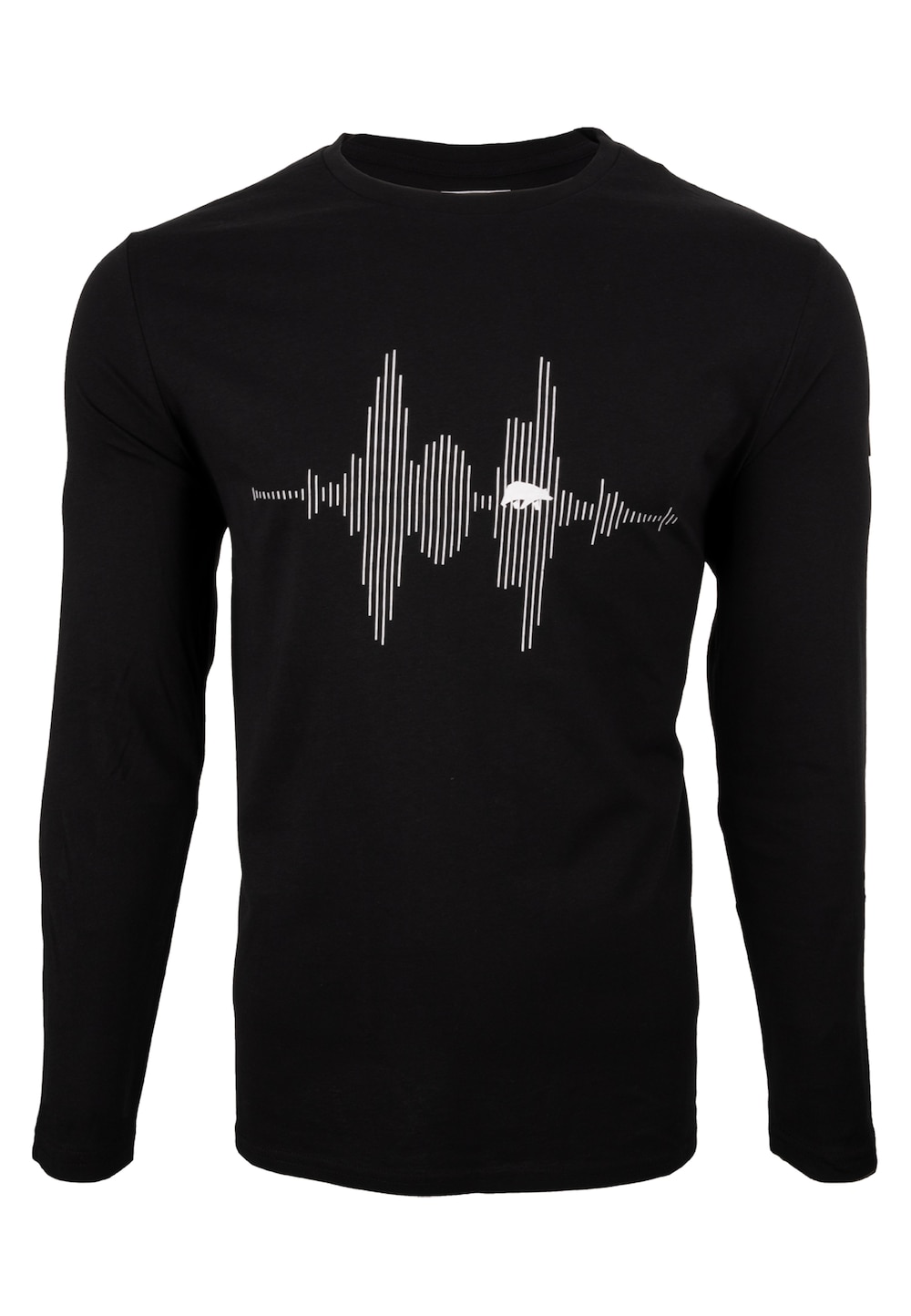 Longsleeve mit Audiowelle