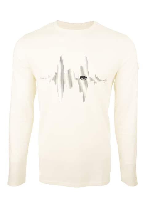 Longsleeve mit Audiowelle