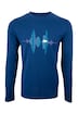 Longsleeve mit Audiowelle