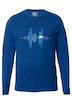 Longsleeve mit Audiowelle